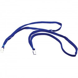 ΚΟΡΔΟΝΙ ΓΙΑ ΚΟΝΚΑΡΔΑ ΣΥΝΕΔΡΙΟΥ ΜΠΛΕ ΜΕ ΜΕΤΑΛΛΙΚΟ ΚΛΙΠ